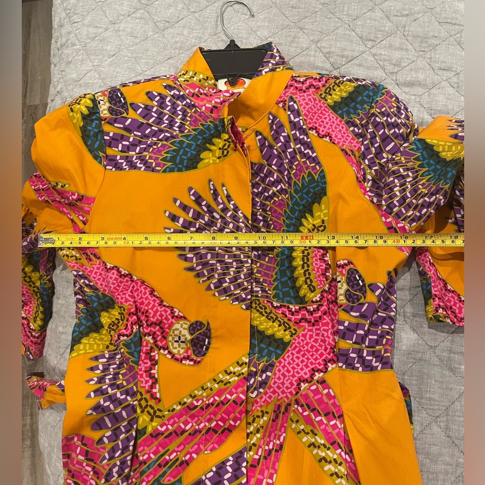 Farm Rio colorful belted dress XS - Picture 9 of 9
